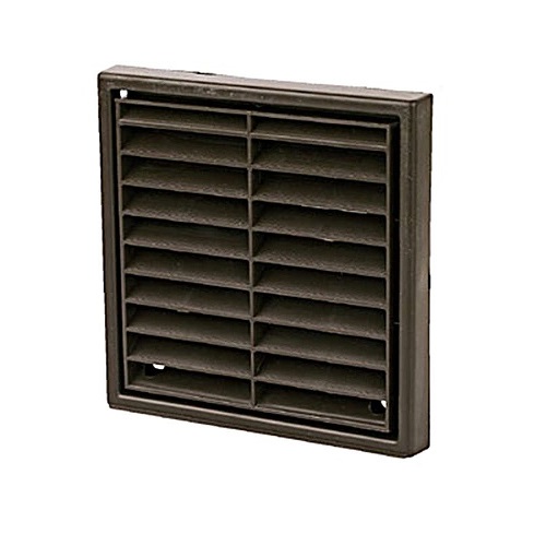 150mm External Fan Grille (Fixed) Brown
